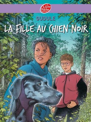 cover image of La fille au chien noir